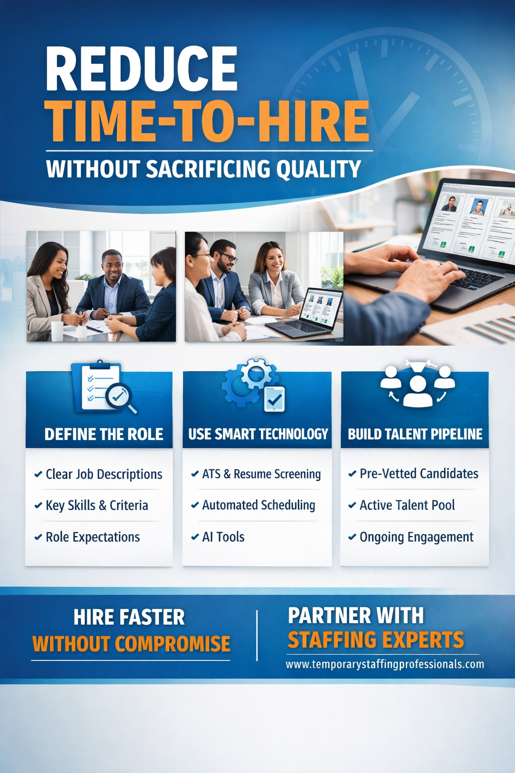 How to Reduce Time-to-Hire Without Sacrificing Quality - Temporary ...