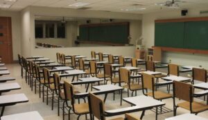 Empty special education classroom representing teacher shortages in U.S. schools